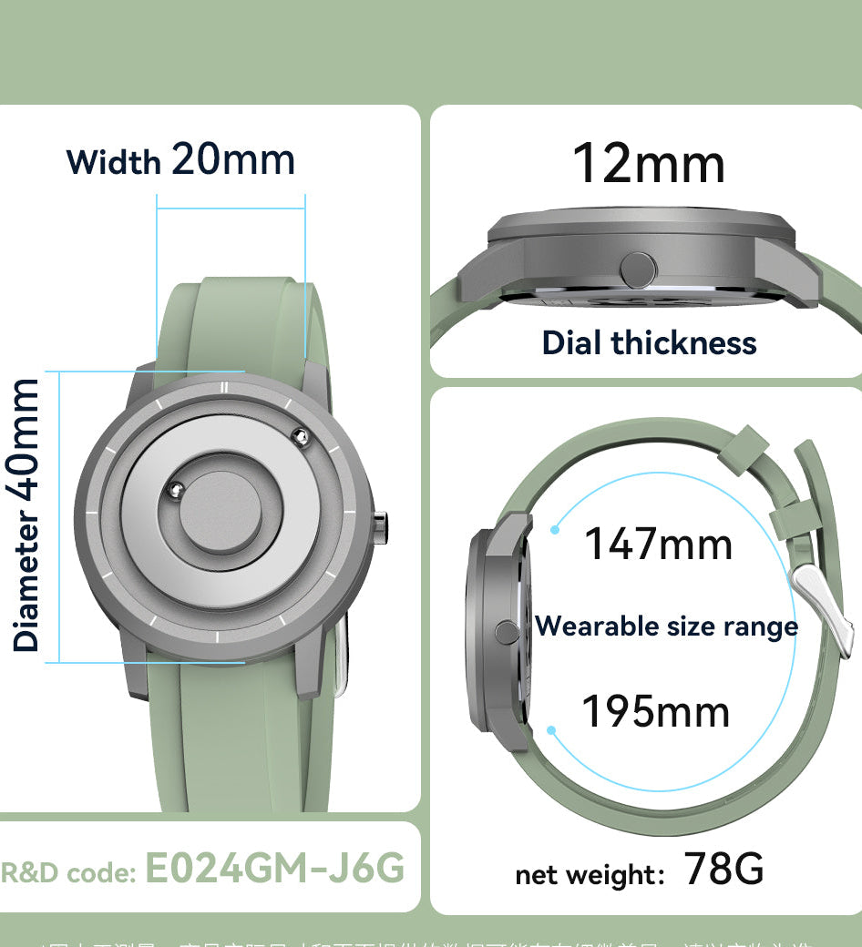 Zyxariz Ultra Edition Magnetic Watch